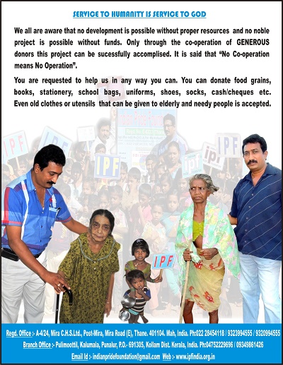 Indian Pride Foundation social development work